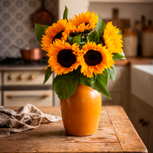 Zonnebloemen